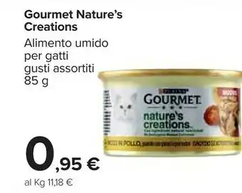 Carrefour Gourmet Purina Cibo per gatti offerta