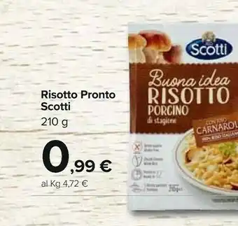 Carrefour Scotti Risotto offerta