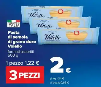 Carrefour Voiello Spaghetti N.104 500 G(ml) offerta