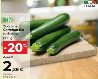 Carrefour Carrefour Zucchine Bio offerta