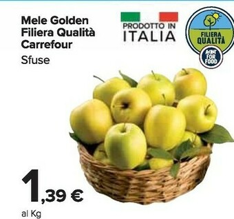 Carrefour Market Carrefour Mele Golden Filiera Qualità offerta