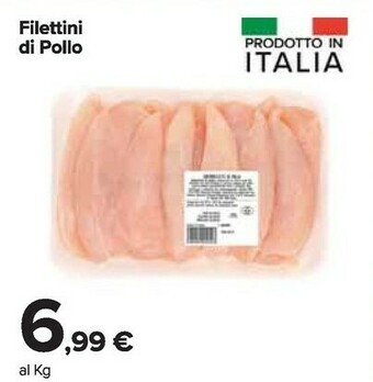 Carrefour Market Filettini Di Pollo offerta