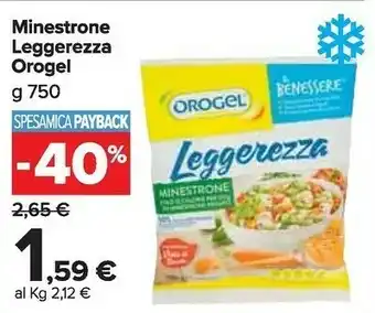 Carrefour Market Orogel Minestrone offerta