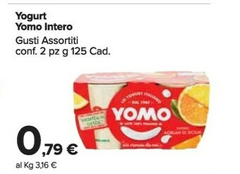 Yomo Go Yogurt E Malto 125 G(ml)
