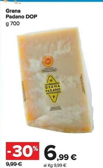 Carrefour Market Grana Padano Dop offerta