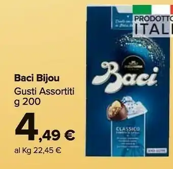 Carrefour Market Perugina Baci Bijou Classico offerta