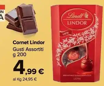 Carrefour Market Lindt Lindor Latte offerta