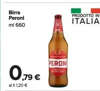 Carrefour Peroni Birra 660 G(ml) offerta