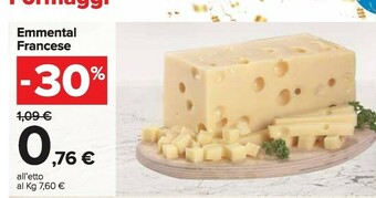 Carrefour Market Emmental Francese offerta
