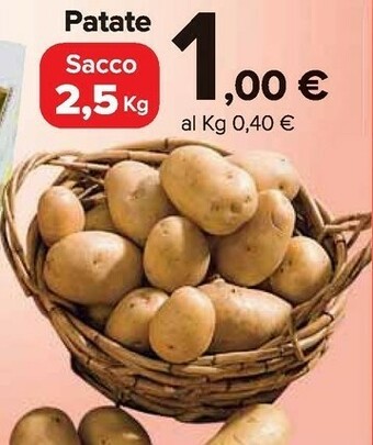 Carrefour Market Patate offerta