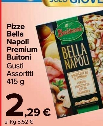Carrefour Market Buitoni Pizze Bella Napoli Premium offerta