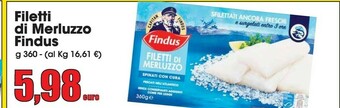 Carrefour Market Findus Filetti Di Merluzzo 360 G offerta