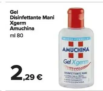 Carrefour Amuchina Disinfettante Mani Xgerm offerta