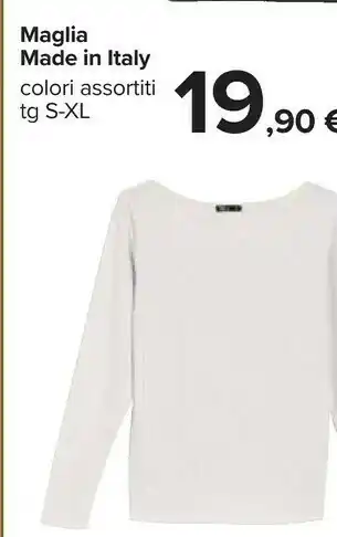 Carrefour Made In Italy Maglia offerta