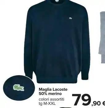 Carrefour Lacoste Maglia offerta
