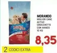 Gran Risparmio Morando Miglior Cane Active Crocchette Con Manzo offerta