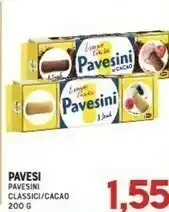 Gran Risparmio Pavesi Ni Al Cacao 200 G(ml) offerta