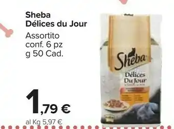 Carrefour Market Sheba Delices Du Jour offerta