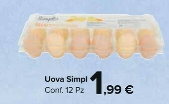 Carrefour Market Uova Simpl offerta