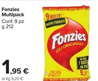 Carrefour Market Mondelez - Fonzies Gli Originali offerta