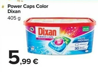 Carrefour Market Dixan Power Caps Color offerta