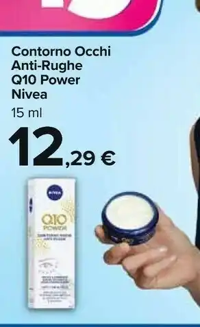 Carrefour Nivea Contorno Occhi Anti-Rughe Q10 Power offerta