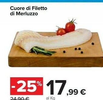 Carrefour Market Cuore Di Filetto Di Merluzzo offerta