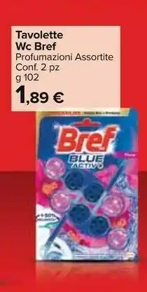Carrefour Bref Tavolette Wc 102 G offerta