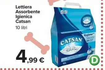 Carrefour Catsan Hygiene Plus offerta