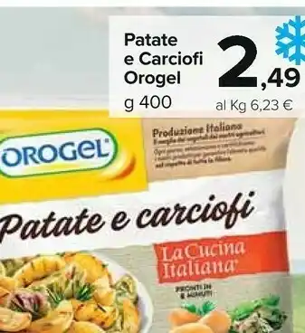 Carrefour Orogel Patate E Carciofi La Cucina Italiana offerta