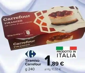 Carrefour Carrefour Tiramisu offerta
