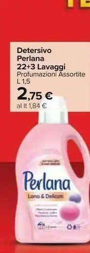 Carrefour Perlana Detersivo offerta