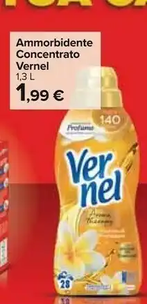 Carrefour Vernel Ammorbidente Concentrato 1300 Ml offerta