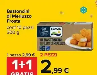 Carrefour Frosta Bastoncini di pesce offerta