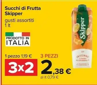 Carrefour Zuegg Skipper Pesca 1000 G(ml) offerta