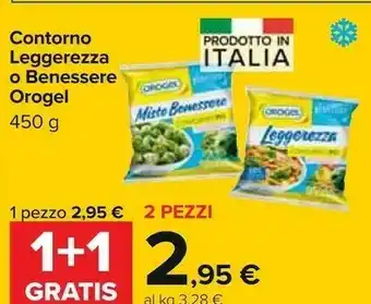 Carrefour Orogel Contorno Leggerezza Il Benessere offerta