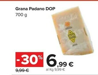 Carrefour Grana Padano Dop offerta