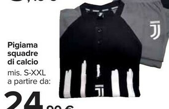 Carrefour Pigiama Squadre Di Calcio offerta