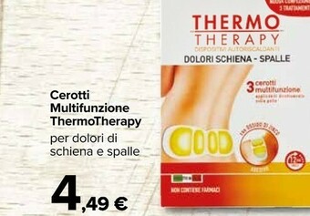 Carrefour Thermotherapy Cerotti Multifunzione offerta