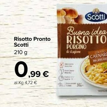 Carrefour Scotti Risotto offerta