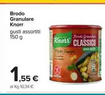 Carrefour Knorr Brodo Granulare offerta