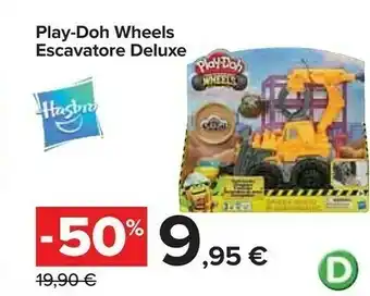 Play-doh Wheels Escavatore