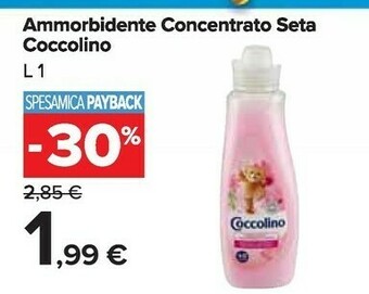 Carrefour Market Coccolino Ammorbidente Concentrato Seta offerta