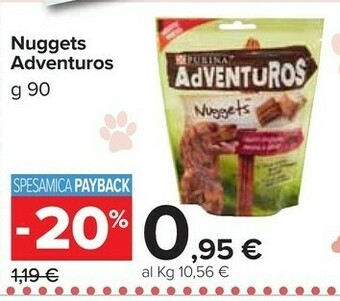 Carrefour Market Purina Nuggets Adventuros offerta