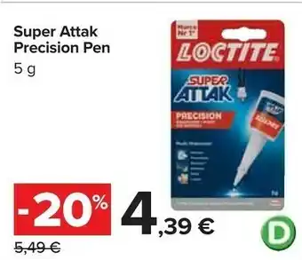 Carrefour Market Loctite Super Attak Precision 5g Liquido offerta