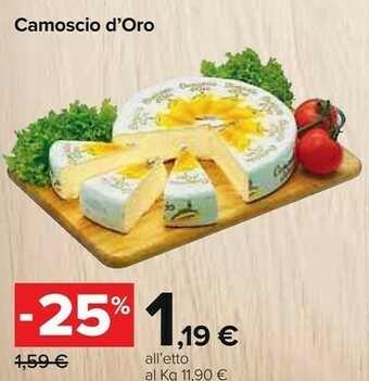 Carrefour Market Camoscio d'Oro Formaggio offerta