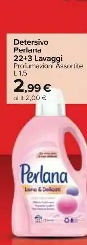 Carrefour Market Perlana Detersivo 1500 Ml offerta