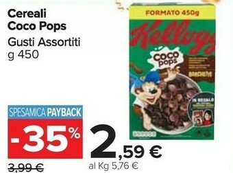 Carrefour Market Kellogg's - Coco Pops 450 G(ml) offerta
