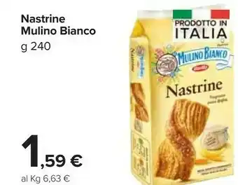 Mulino Bianco Nastrine 240 G(ml)