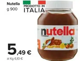 Carrefour Market Ferrero Nutella 900 G(ml) offerta